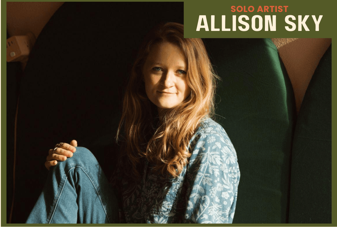 Allison Sky live music event graphic for Camp Everyday Winona