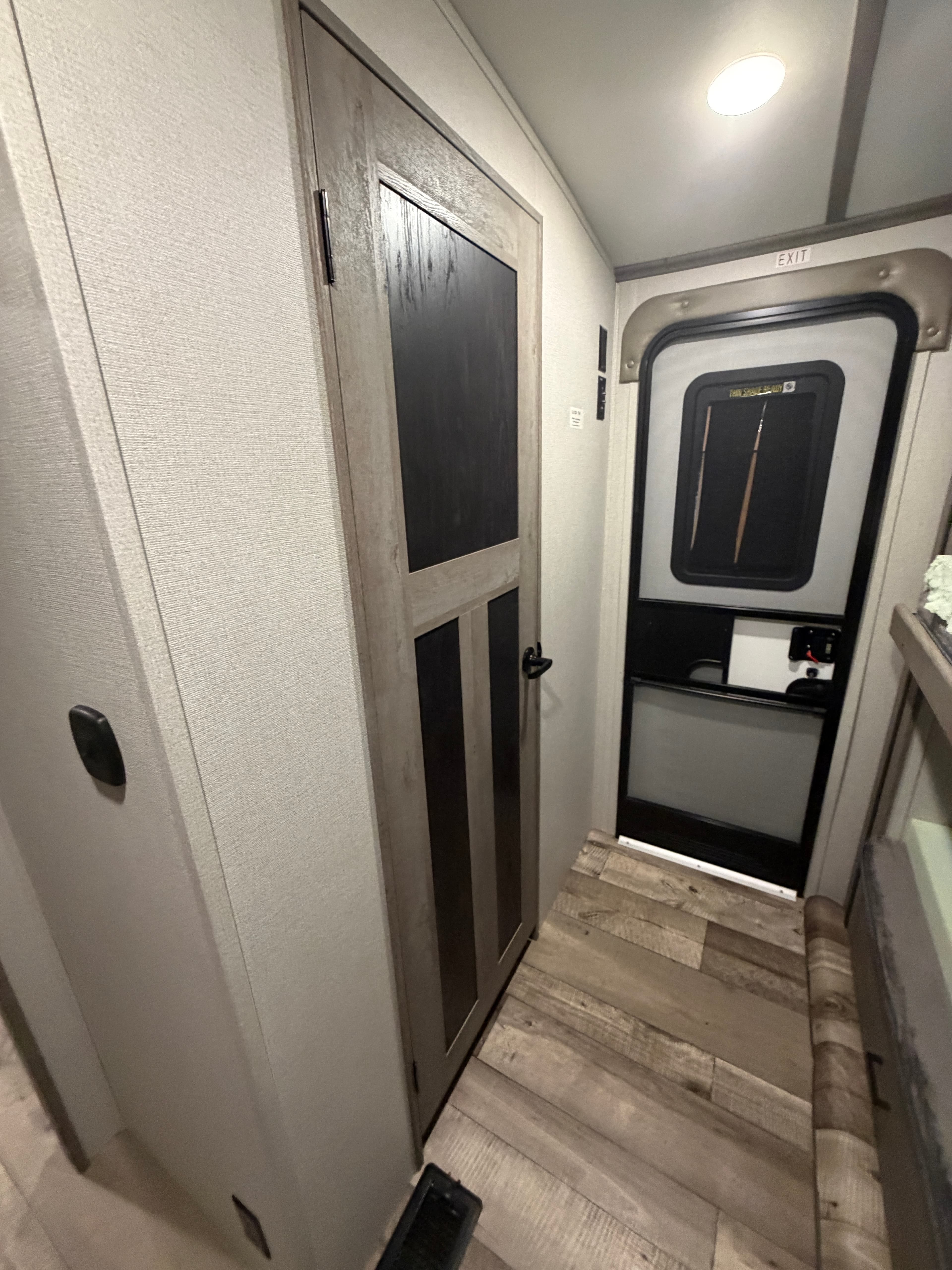 Full kitchen inside RV rental near Winona MN